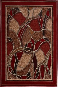 Dywan Country Eol bordowy 100x120 Chodnik