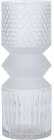Wazon szklany cylindryczny, 30 cm