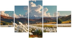 Obraz - Spokojny krajobraz (125x70 cm)