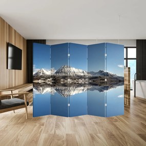 Parawan - Góry i ich odbicie (210x170 cm)