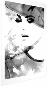 Plakat Zakochana elegancja 21x30 cm bez ramy z marginesem ARTGEIST B