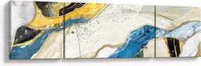 Obraz - Kolorowy marmur (170x50 cm)