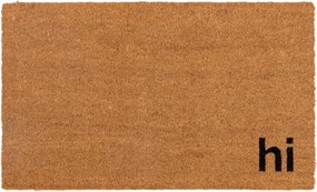 Wycieraczka kokosowa 45x75 cm HI naturalna antypoślizgowa do domu sklepu