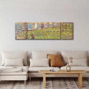Obraz - Georges Seurat, Study for "La Grande Jatte", reprodukcje (170x50 cm)