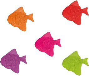 Dziecięce maty antypoślizgowe do wanny 5 szt. 16x16,5 cm Poissons – MSV