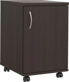 Kontenerek biurowy z drzwiczkami wenge S0-W24