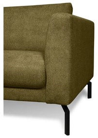 Musztardowa sofa 216 cm Gomero – Scandic