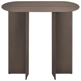 Brązowa stalowa konsola 35x80 cm Oru – Blomus
