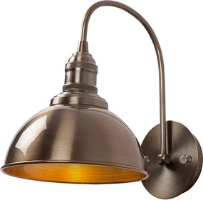 Kinkiet w kolorze mosiądzu ø 21 cm Varzan – Opviq lights