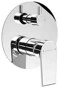 Sapho - Podtynkowa bateria prysznicowa KAI, chrom błyszczący