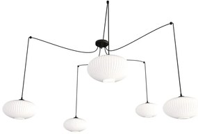 Nowoczesna lampa pięcioramienna typu pająk - D171 A9-G44