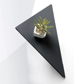 Czarna metalowa półka Upp – Kave Home