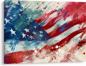 Obraz - Flaga USA (70x50 cm)