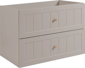 Szafka podumywalkowa w stylu klasycznym, kaszmir, 80 x 57 x 46 cm