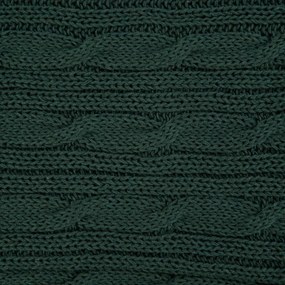 Koc  sweterkowy NEW MJOLBY zielony 130x170 cm HOMLA