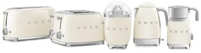Kremowy czajnik elektryczny ze stali nierdzewnej 1,7 l Retro Style – SMEG