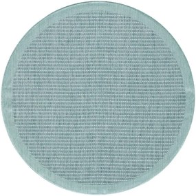 Dywan zewnętrzny Giza niebieski 120 cm x 120 cm koło