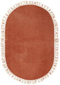 Brązowy dywanik łazienkowy 50x75 cm Tuft – Foutastic