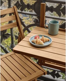 Wiszący stolik balkonowy z litego drewna 40x42 cm Amarilis – Kave Home