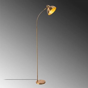 Lampa stojąca z metalowym kloszem (wysokość 162 cm) Varzan – Opviq lights