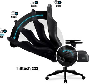 Fotel do grania dla młodzieży Diablo X-Player 2.0 Small Size, kolor czarny