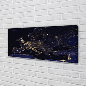 Duży obraz na płótnie Mapa Świata pod Niebem