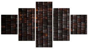 Nowoczesne malarstwo abstrakcyjne (125x70 cm)
