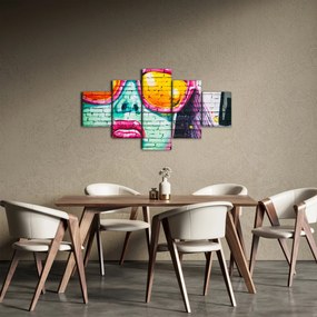 Obraz - Graffiti (125x70 cm)
