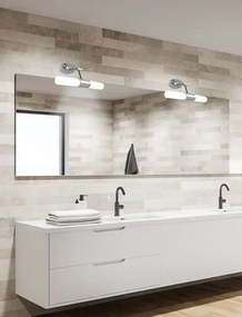 Podłużny kinkiet ścienny nad lustro chrom - 4X K086 B2-L82