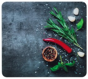 Płyta ochronna na ścianę za kuchenką ze szkła hartowanego 50x56 cm Rosemary – Maximex