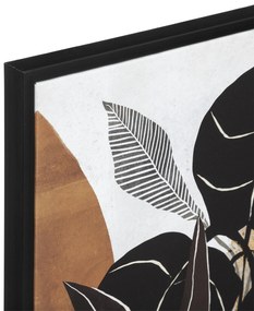 Plakat ścienny w ramie Stolik z kwiatami, 58 x 78 cm