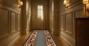 Zielony chodnik na korytarz na metry Z0-L47