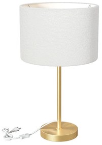 Lampa stołowa z kloszem boucle TINA, wys. 49 cm