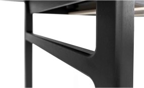 Rozkładany stół z dodatkowym blatem w dekorze dębu 90x180 cm Curved – Woodman