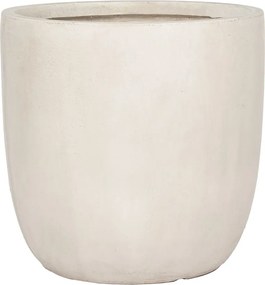 DONICA OGRODOWA PRETO BIAŁA 50 CM CERAMICZNA