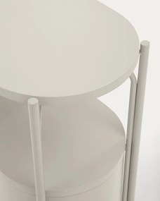 Biała szafka pod umywalkę 90x81 cm Arely – Kave Home