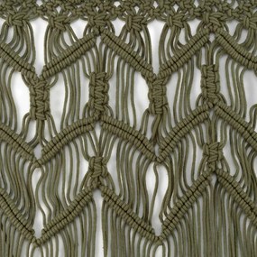 Zasłona na drzwi w kolorze khaki 90x200 cm Macarena – douceur d'intérieur