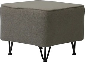 Podnóżek MARK 50 x 50 cm Szary