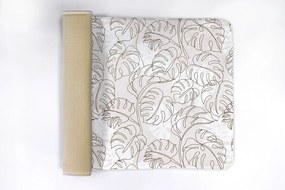 Dywanik łazienkowy antypoślizgowy Dywanik łazienkowy antypoślizgowy Liście monstery