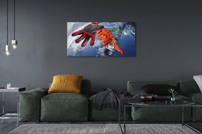 Zdjęcie na płótnie Pasjonat Sportów Zimowych