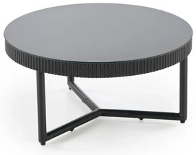 Stolik kawowy COSMO S 60x60cm czarny HALMAR