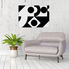 Obraz - Abstrakcja geometryczna N⁰1 (70x50 cm)