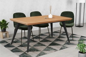 Stół rozkładany SINCRO Dąb do Salonu Jadalni 160-260 x 100 x 76 cm, Prostokątny