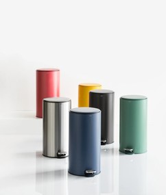 Kosz na śmieci metalowy DELTA, z neutralizatorem zapachów, 30 l