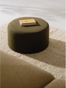Puf w kolorze khaki Folk – noo.ma