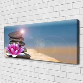 Obraz canvas Lilia Wodna na Jeziorze