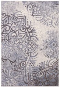 Dywan Dywilan Moon Wełniany dywan BOHO silver 160x230 Prostokąt
