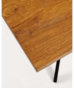 Stół z blatem w dekorze dębu 90x160 cm Amethyst – Kave Home