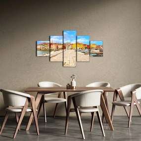 Obraz - Stare istryjskie miasto Poreč, Chorwacja (125x70 cm)
