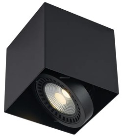 Nowoczesny reflektor natynkowy czarny z możliwością ściemniania LED - Dionysos Nowoczesny Oswietlenie wewnetrzne